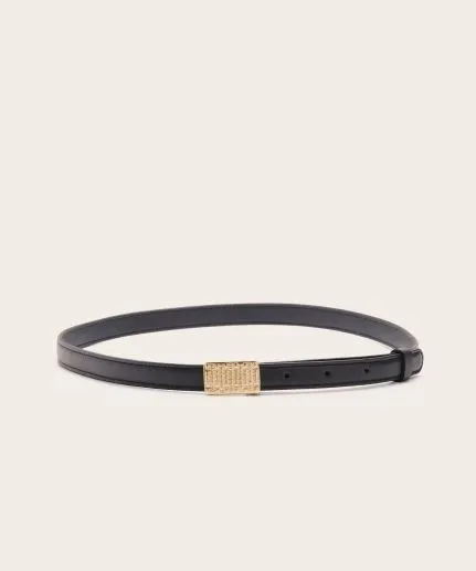 Leather belt
