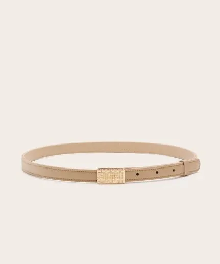 Leather belt