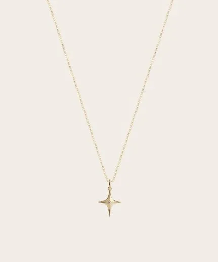 Lucky Charm '26
Long chain necklace with zirgon detail on pendant