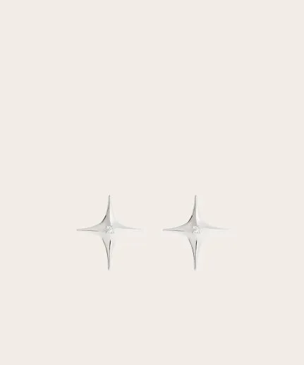 Lucky charm '26
Stud earrings with zirgon detail on pendant