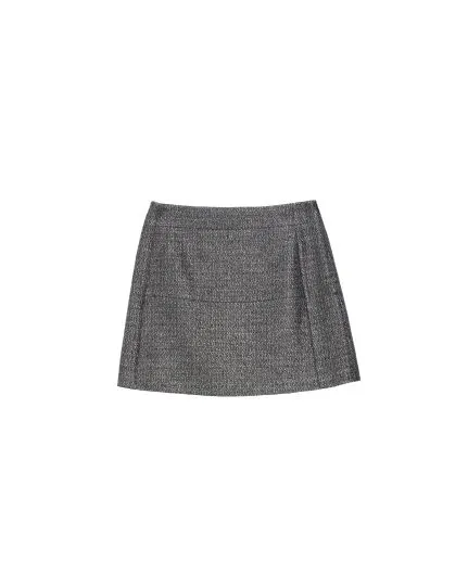 Mini cotton skirt
