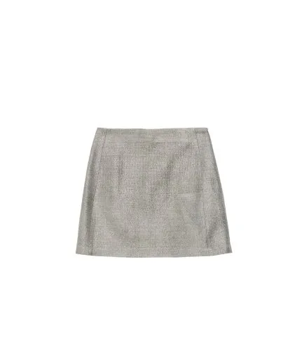 Mini cotton skirt