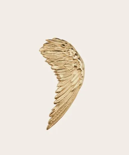 Oversized 'wing' earrings