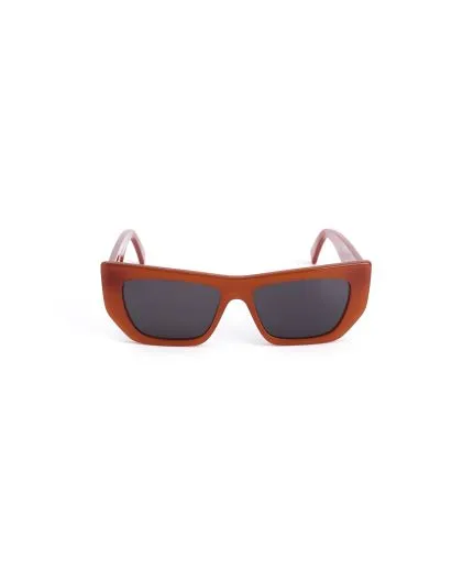 Rectangular butterfly-effect frame sunglasses