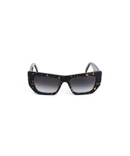 Rectangular butterfly-effect frame sunglasses