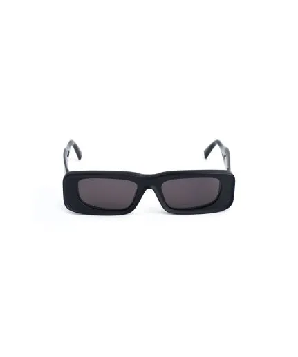Rectangular shape frame sunglasses with mate texture