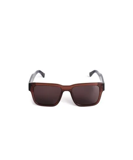 Square- shape wide frame sunglasses