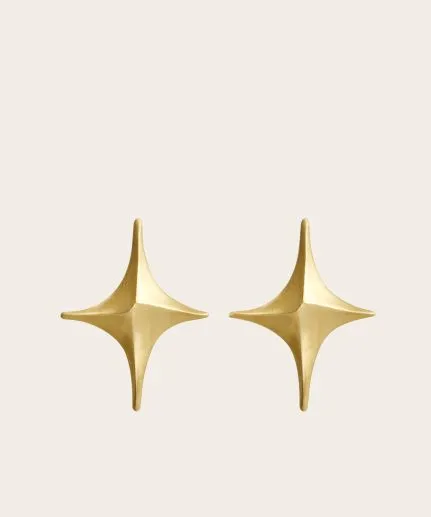 Star stud earrings