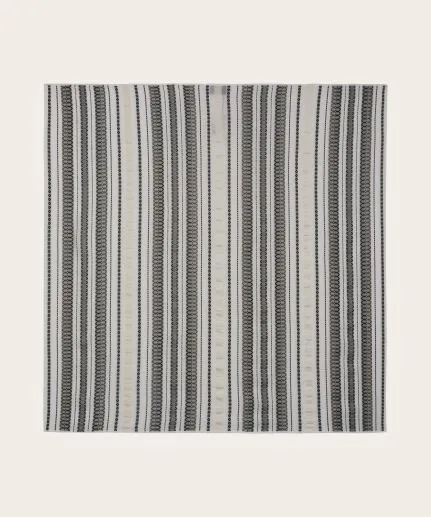 Textured silk scarf