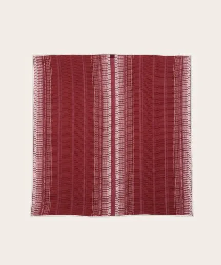 Textured silk scarf