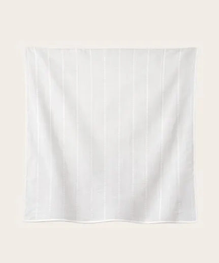 Textured silk scarf