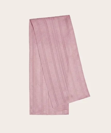 Textured silk scarf