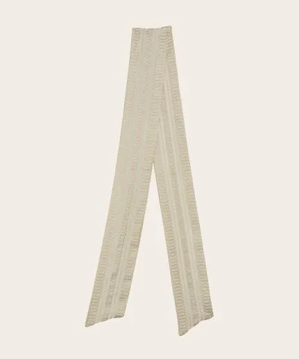 Textured silk tie