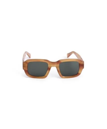 Unisex rectangular sunglasses
