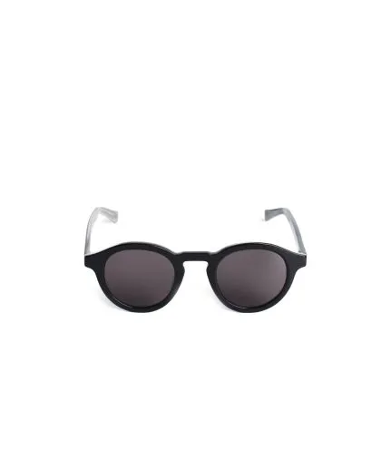 Unisex retro-style round sunglasses