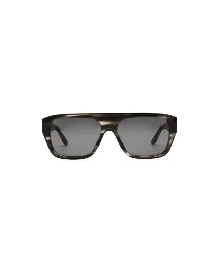 Unisex shield-shape sunglasses